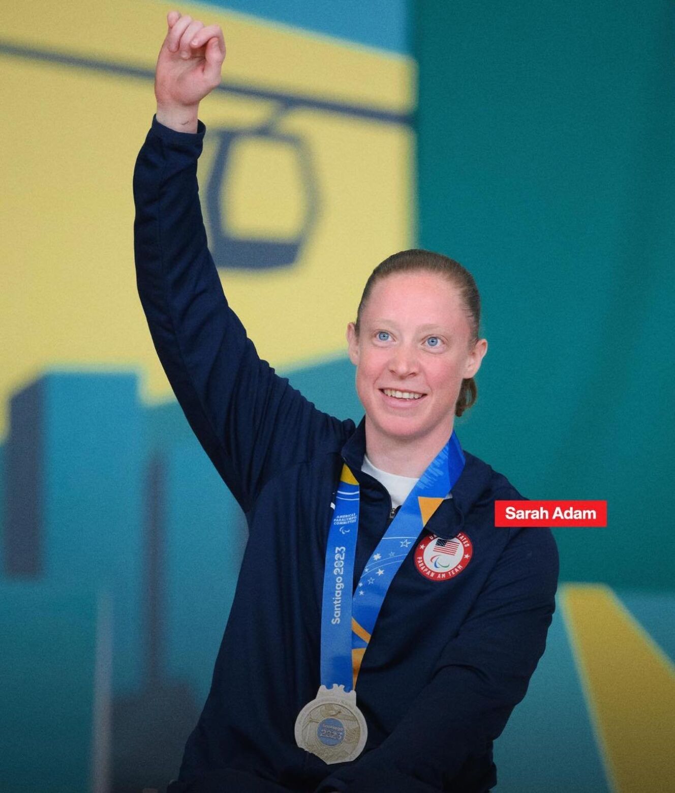 SLU professor Sarah Adam is first woman on U.S. Paralympic rugby team